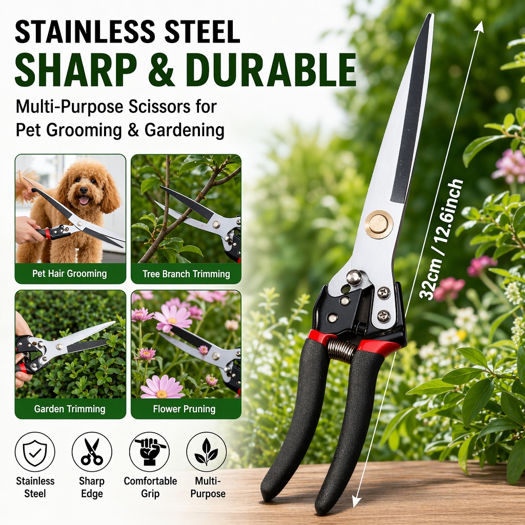 Gardening Tools To Cut Branches - กรรไกร งานหนัก กรรไกร ตัดขนแกะ กรรไกร ตัดแต่งสวน