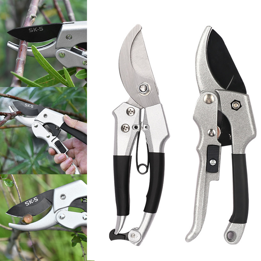 Gardening Tools To Cut Branches - ใหม่ 20 ซม.Ratchet Plant Trim พืชสวนมือเฉือน