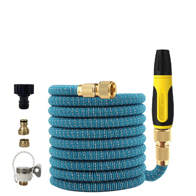 Gardening Tools Best - สินค้าขายดี สายยางมหัศจรรย์แบบขยายได้ สำหรับรดน้ำต้นไม้ในบ้านและสวน ท่อน้ำแรงดันสูง ปืนฉีดน้ำล้างรถ อุปกรณ์ทำสวน