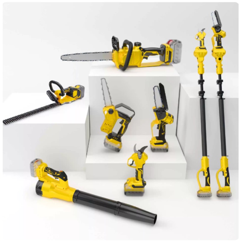 Gardening Tools To Cut Branches - เลื่อยตัดกิ่งไม้ไฟฟ้าไร้สายแบบลิเธียม ชนิดยืดหดได้ สำหรับตัดแต่งกิ่งไม้ในสวน