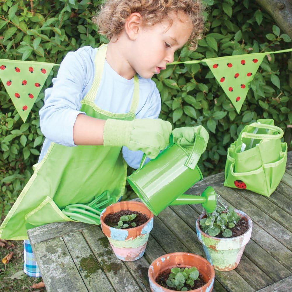 เด็กชุดทําสวน 7 ชิ้น,ดอกไม้เด็ - Gardening Tools Kit For Kids บทวิจารณ์และราคา