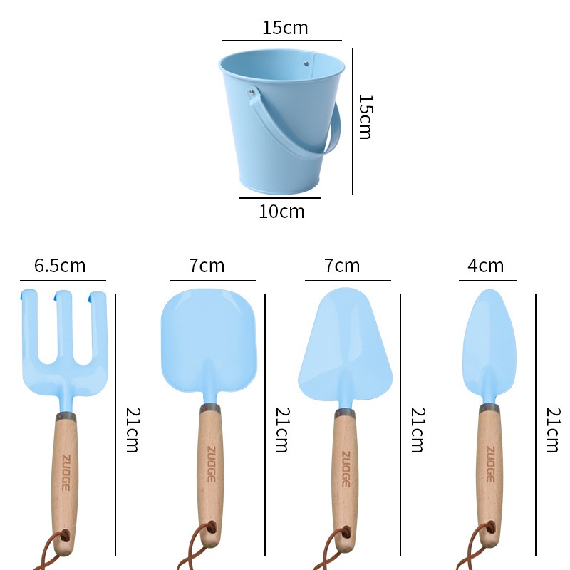 เด็กชุดทําสวน 7 ชิ้น,ดอกไม้เด็ - Gardening Tools Kit For Kids บทวิจารณ์และราคา