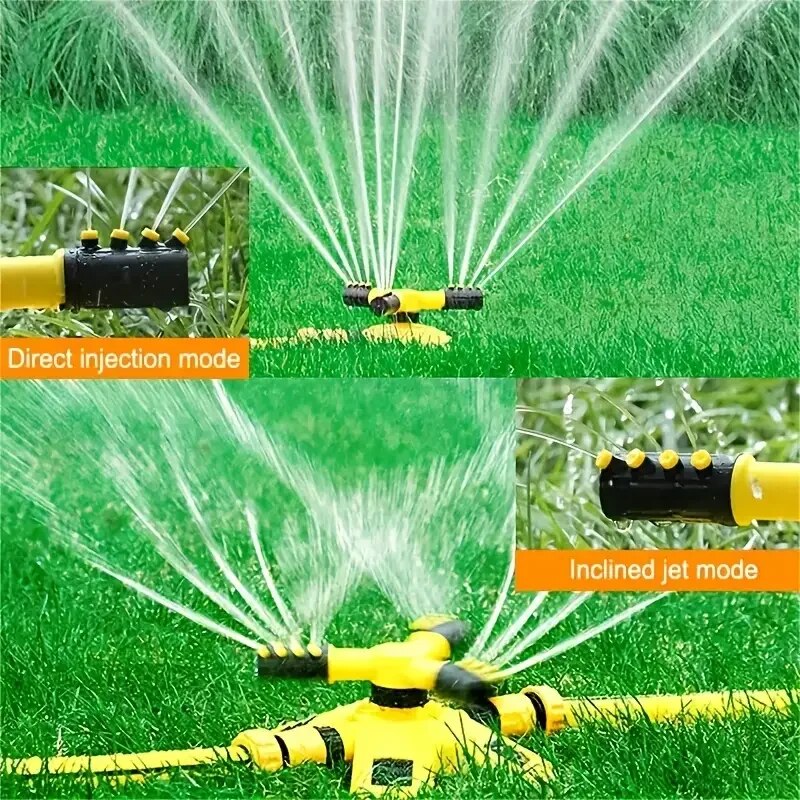หัวสปริงเกอร์หมุนอัตโนมัติ 360 - Gardening Tools Plastic บทวิจารณ์และราคา