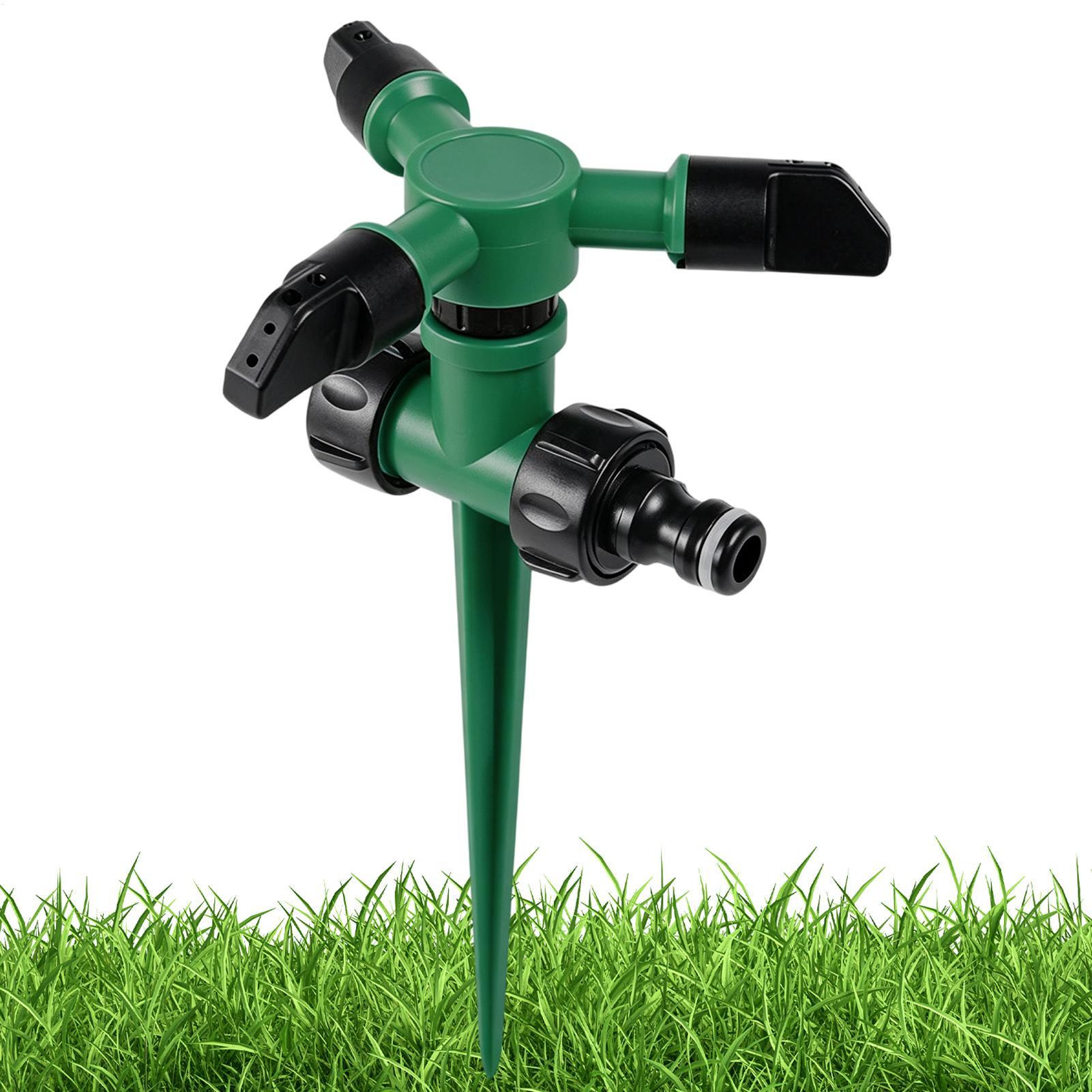 สปริงเกอร์น้ำหมุนอัตโนมัติสำหร - Gardening Tools Plastic บทวิจารณ์และราคา