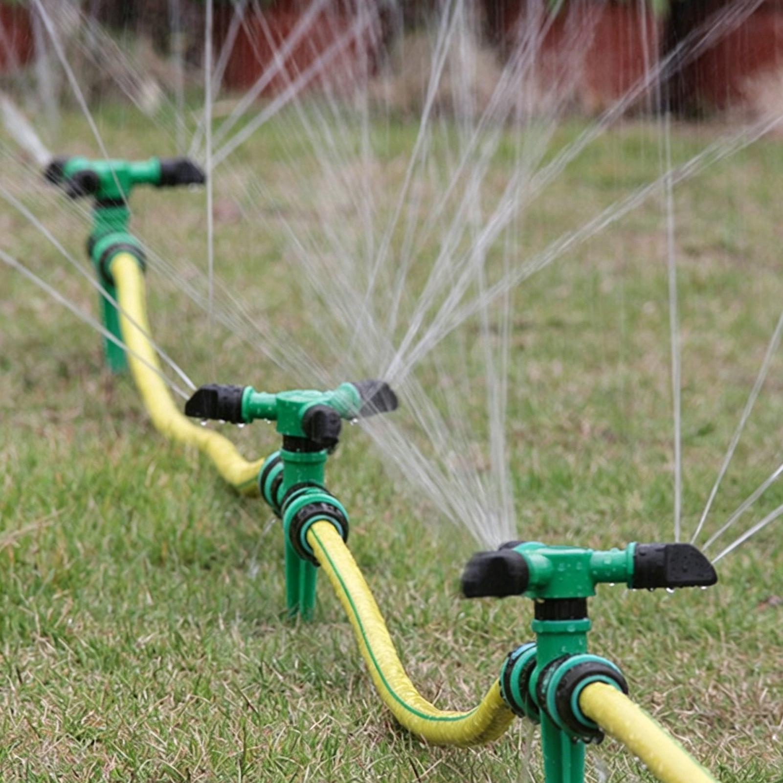 สปริงเกอร์น้ำหมุนอัตโนมัติสำหร - Gardening Tools Plastic บทวิจารณ์และราคา