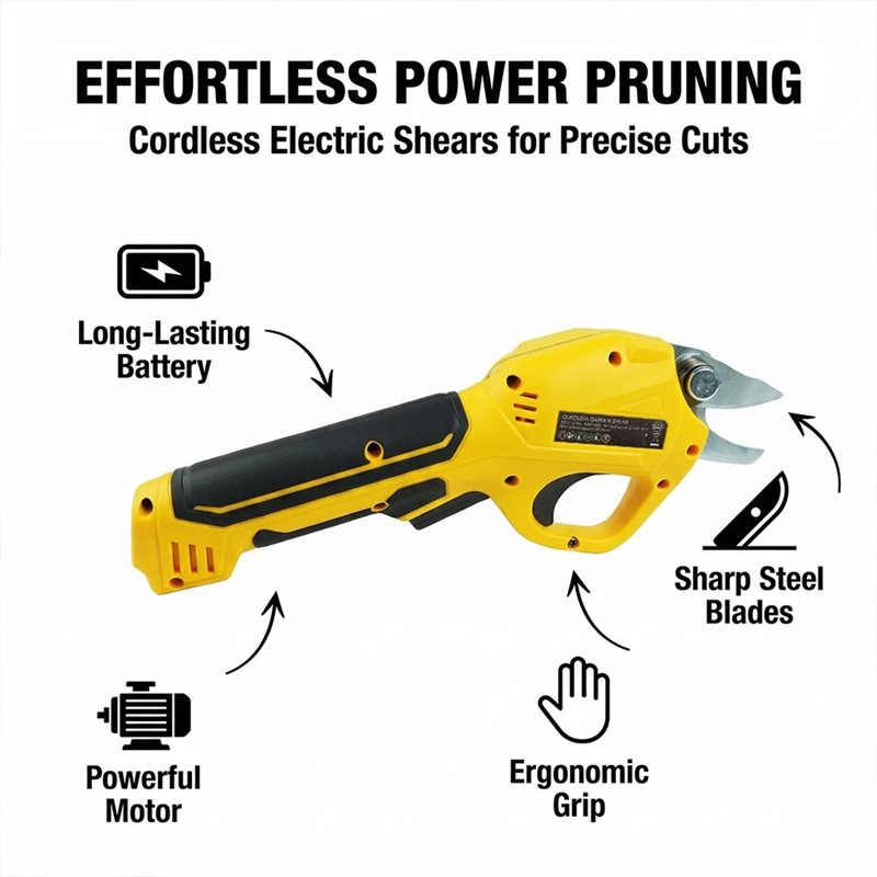 AT51-กรรไกรตัดกิ่งไม้ไฟฟ้าแบบม - Gardening Tools To Cut Branches บทวิจารณ์และราคา