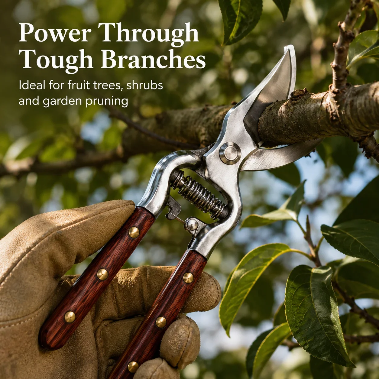 กรรไกรตัดกิ่งไม้สแตนเลสแบบทนทา - Gardening Tools To Cut Branches บทวิจารณ์และราคา