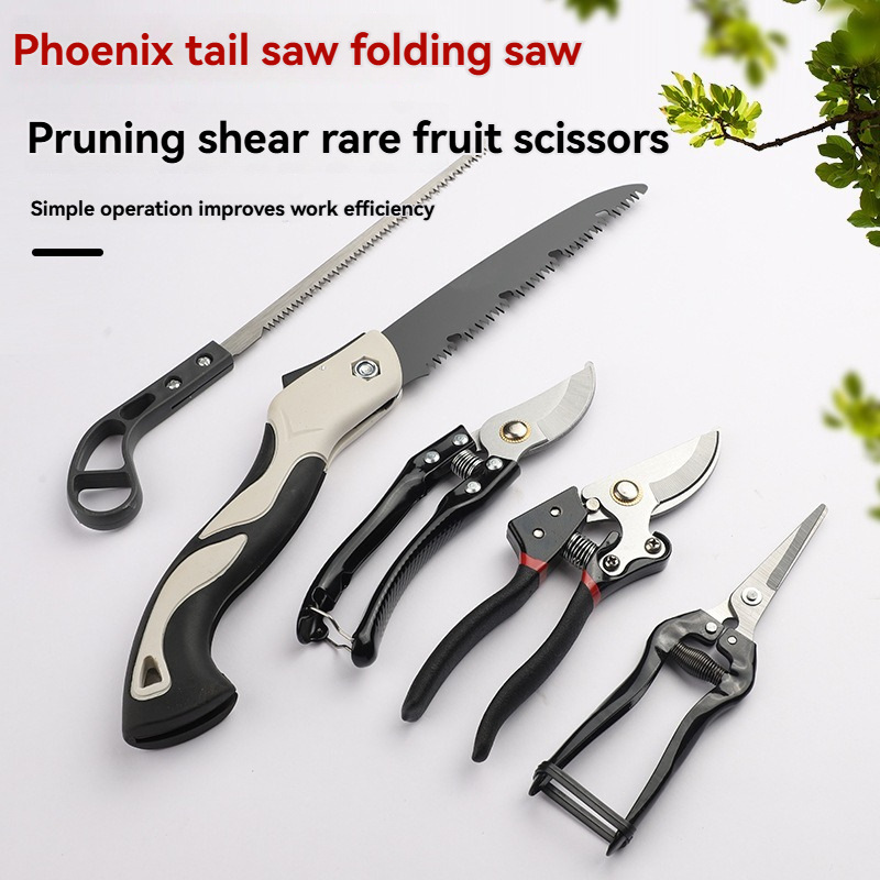 ชุดกรรไกรตัดแต่งกิ่งพร้อมเลื่อ - Gardening Tools To Cut Branches บทวิจารณ์และราคา