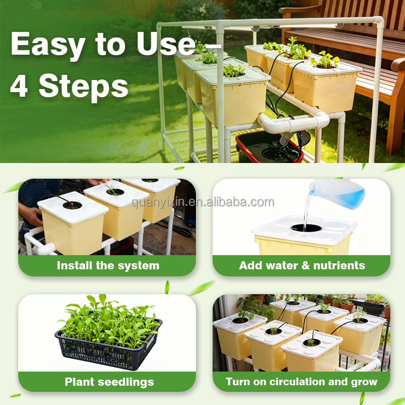 ชุดระบบปลูกพืชแบบไฮโดรโปนิกส์  - Hydroponic System บทวิจารณ์และราคา