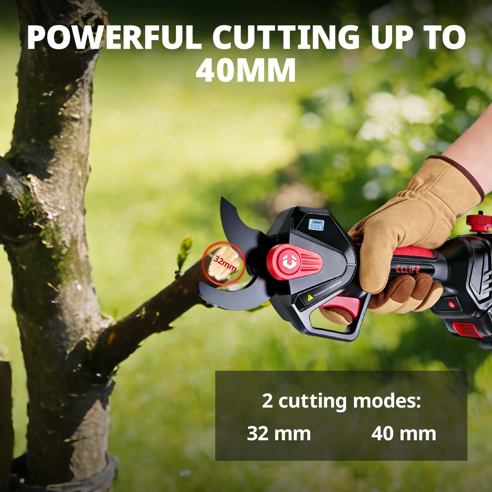 กรรไกรตัดกิ่งโลหะไร้สายแบบมืออ - Gardening Tools To Cut Branches บทวิจารณ์และราคา