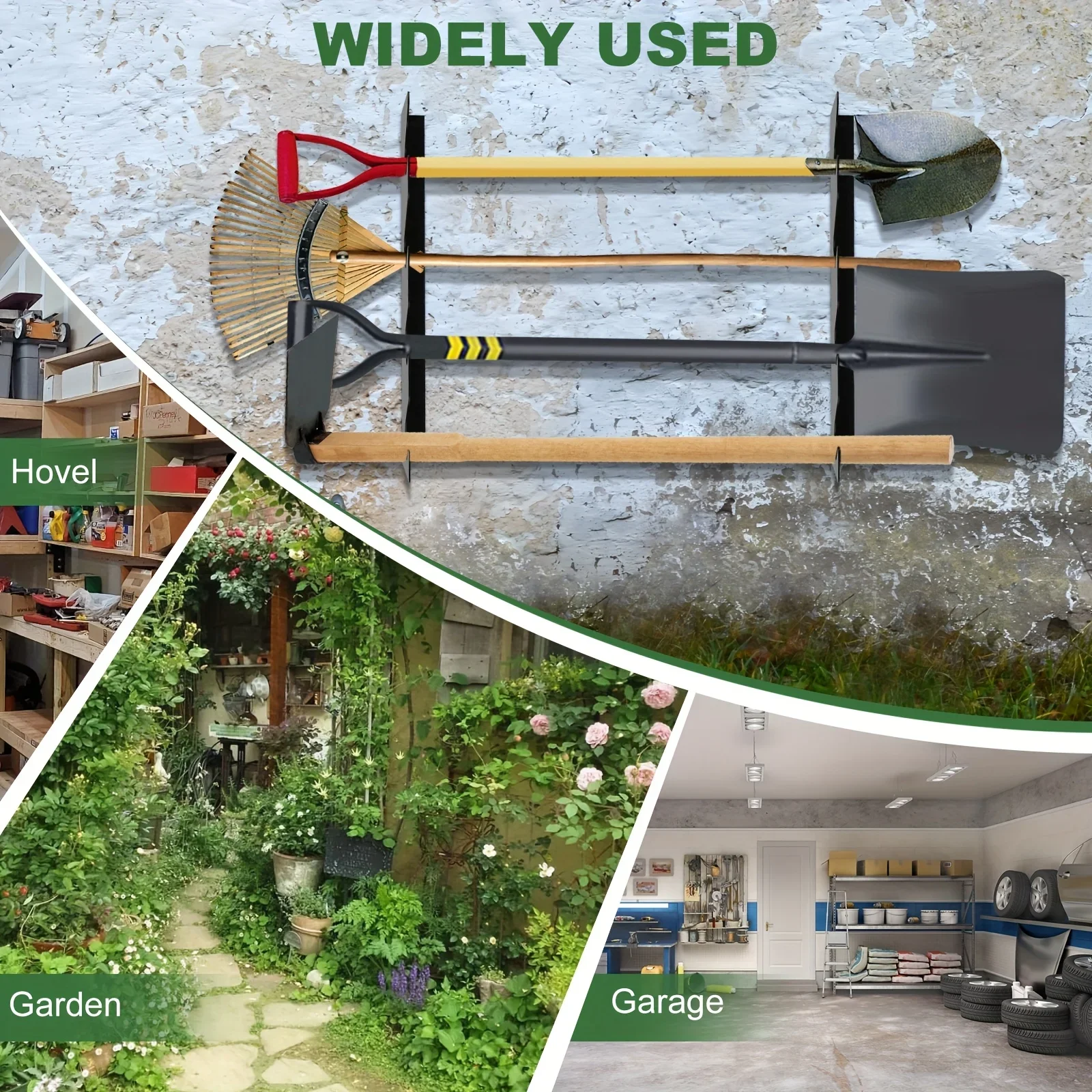 ที่แขวนอุปกรณ์ทำสวนโลหะแบบหนาพ - Gardening Tools Heavy Duty บทวิจารณ์และราคา