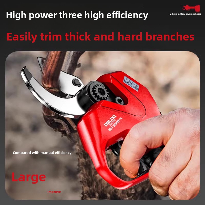 กรรไกรตัดแต่งกิ่งไฟฟ้าแบบชาร์จ - Gardening Tools To Cut Branches บทวิจารณ์และราคา