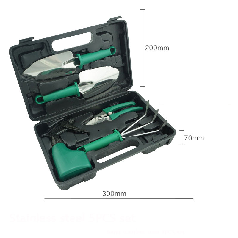 ชุดเครื่องมือทำสวน สแตนเลสสตีล - Gardening Tools Heavy Duty บทวิจารณ์และราคา