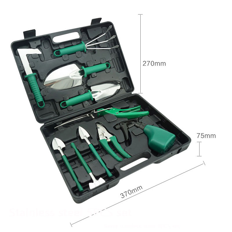 ชุดเครื่องมือทำสวน สแตนเลสสตีล - Gardening Tools Heavy Duty บทวิจารณ์และราคา