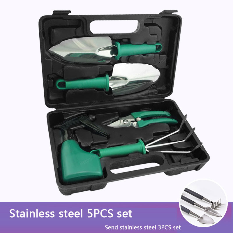 ชุดเครื่องมือทำสวน สแตนเลสสตีล - Gardening Tools Heavy Duty บทวิจารณ์และราคา
