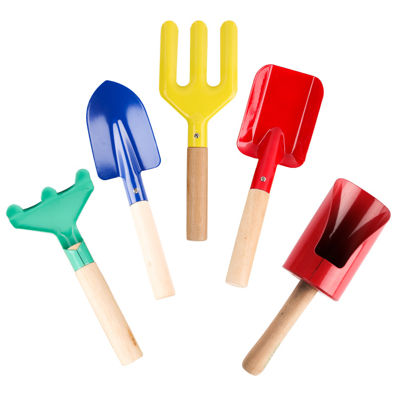 สีสัน 6 ชิ้นมัลติฟังก์ชั่เด็กท - Gardening Tools Kit For Kids บทวิจารณ์และราคา