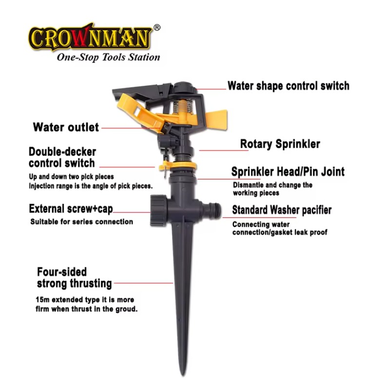 อุปกรณ์ทำสวน พลาสติก หัวฉีดน้ำ - Gardening Tools Plastic บทวิจารณ์และราคา
